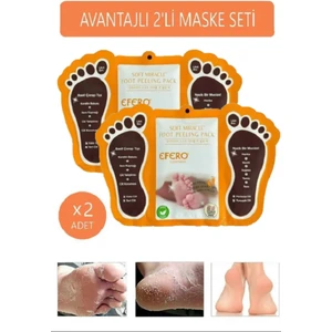 Tby Shop Ayak Soyucu Çorap Ölü Derileri Soyan Ayak Çorabı Peeling Maskesi 2 Adet
