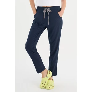 Uçak Medikal Likralı Havuç Kesim Pantolon