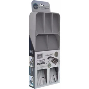 9 Bölmeli Çekmece Kaşıklık (Beyaz)