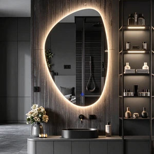 Fracturavision Günışığı Led'li Lavabo & Banyo Aynası (Dokunmatik Sensörlü)