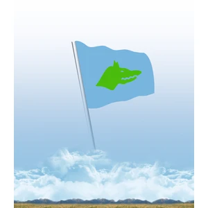 Göktürk Bayrağı Raşel 70X105