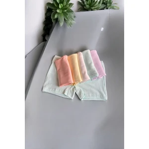 Kız Çocuk Boxer 6ADET/RENK Fitilli Pamuklu Premium Kalite