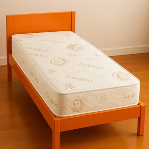 80X170X20 Bambu Kumaş Yaysız Sünger Yataki