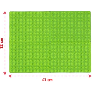 LegoDplo blok uyumlu Tablalı Maxi Boy  Zemin 41X32 cm