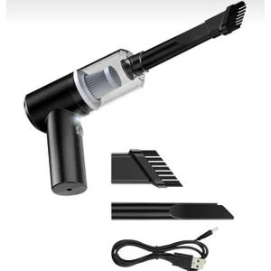 Şarjlı El Süpürgesi Kablosuz Pratik Süpürge Vakumlu 9000pa Üflemeli Ev Ofis Araç Içi Kullanım Imkanı