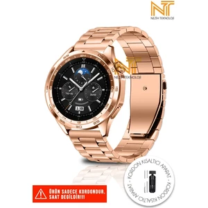 Huawei Watch GT/GT2/GT2E/GT2 Pro/gt3/gt3 Pro/gt 4/watch 3 / 3 Pro Paslanmaz Çelik Metal Kordon 46MM