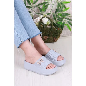 E462 Günlük Plaj Deniz Havuz Terliği Hafif Rahat Esnek Kadın Terlik