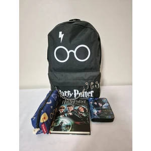 Alanç Gift Yılbaşı Özel Hediye Seti  Piercingli Okul Sırt Çantası, Defter, Cüzdan, Kalemlik