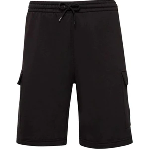 Woven Badge (Bb) Cargo Sweatshort Siyah Erkek Şort