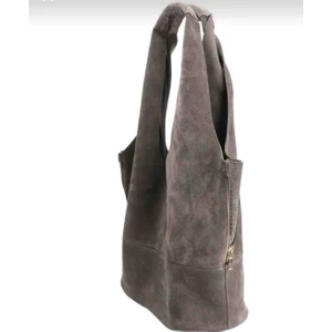 Hakiki Süet Deri Omuz Çanta