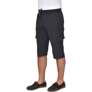 Erkek Kargo Cepli Likralı Kuş Gözü Kumaş Kapri BGL-ST04620