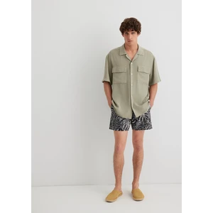 Siyah Kısa Deniz Şortu 0911895-900