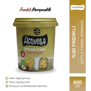 Sütlü Fındık Kreması Parçacıklı 800gr %30 Fındıklı