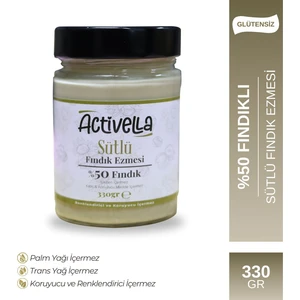 Sütlü Fındık Ezmesi 330gr %50 Fındıklı