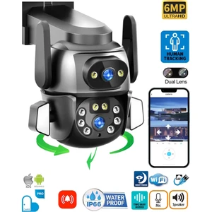 Mpia Hina Dual Lens 360° Görüş Hareketli Wi Fi Waterproof Akıllı Ip Güvenlik Kamerası Türkçe (Carecampro) Uygulama