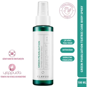 Green Pearlsation Teatree Care Body Spray - Çay Ağacı Özlü Ferahlatıcı Vücut Spreyi