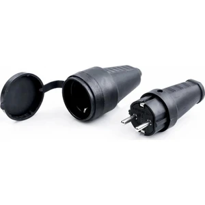 3502 Monofaze Kauçuk Erkek Fiş (1*16A)