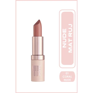 Golden Rose Nude Look Perfect Matte Lipstick No: 01 Coral Nude - Mat Ruj - 8691190967284