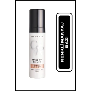 Golden Rose Make Up Primer Tinted Luminous - Renkli Makyaj Bazı - 30 ml - 8691190966546