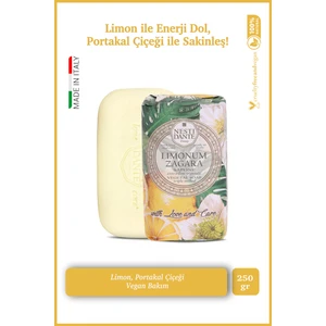 Nesti Dante With Love And Care Limonum Zagara Citrus Katı Sabun 250 gr  Limon Çiçeği