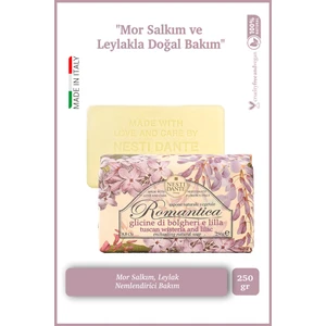 Nesti Dante Romantica Tuscan Wisteria & Lilac Katı Sabun 250gr | Nemlendirici |Leylak Ve Mor Salkım