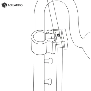 Aquapro Pipe Holder 12MM Xs