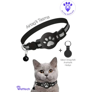 Airtag'li Premium Kedi Tasması