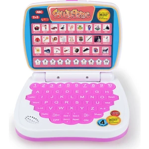 Çocuklar Için Ingilizce Öğrenme Küçük Dizüstü Bilgisayar Oyuncağı. Alfabe Abc.sayılar.kelimeler.yazım.matematik.müzik Için Erkek ve Kız Bilgisayarı (Yurt Dışından)
