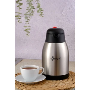 1200P Paslanmaz Çelik Çay Termosu 2 Litre | 12-24 Saat Soğuk, 8-12 Saat Sıcak Tutma