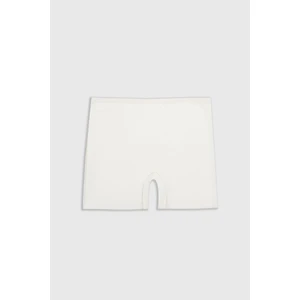 Nbb Ekru Lazer Kesim Iz Yapmaz Short