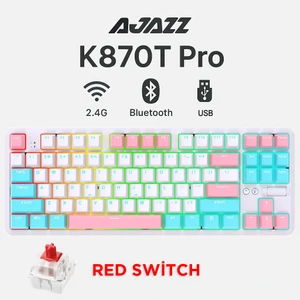 K870T Pro 3 Modlu Uyumlu Hot-Swap Rgb, Mekanik Klavye