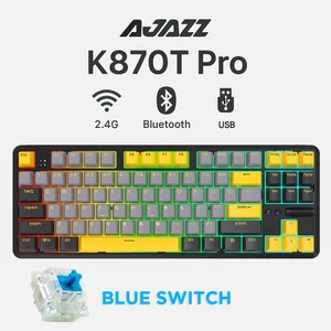 K870T Pro 3 Modlu Uyumlu Hot-Swap Rgb, Mekanik Klavye