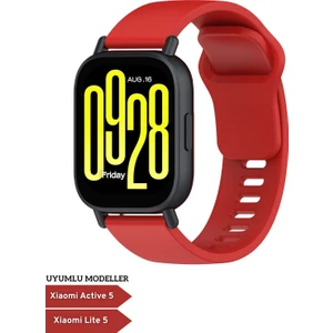 Xiaomi Redmi Watch5 Active/lite Kordon Akıllı Saat Bileklik Kordonu Yumuşak Silikon Kayış
