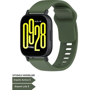 Xiaomi Redmi Watch5 Active/lite Kordon Akıllı Saat Bileklik Kordonu Yumuşak Silikon Kayış