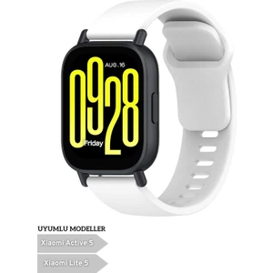 Xiaomi Redmi Watch5 Active/lite Kordon Akıllı Saat Bileklik Kordonu Yumuşak Silikon Kayış