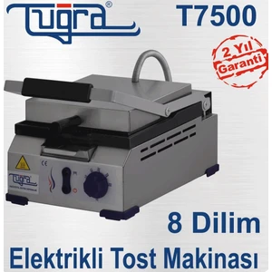 Elektirikli Tuğra Tost Makinası 8 Dilim