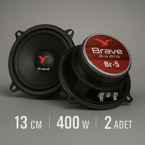 13CM Midrange 400W 60RMS Amfi Tipi Oto Hoparlör Takımı - 2 adet