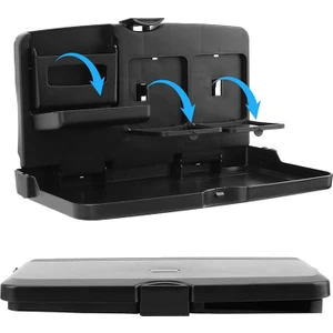 Timeless Tre Araba Çok Fonksiyonlu Yemek Tabağı Katlanabilir Yemek Masası Araba Tepsisi (Yurt Dışından)