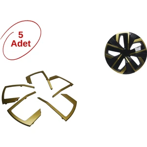 Jant Kapağı Çıtası Gold (5 Adet)