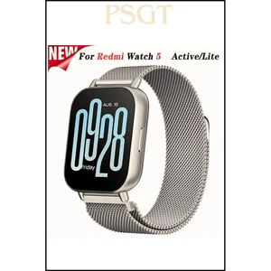 Xiaomi Redmi Watch5 Active / Lite Uyumlu Milano Metal Paslanmaz Çelik Yüksek Kalite Kordon