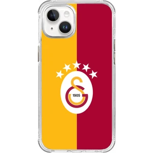 iPhone 13 Uyumlu Galatasaray 5 Yıldız Parçalı Bayrak Lisanslı Telefon Kılıfı