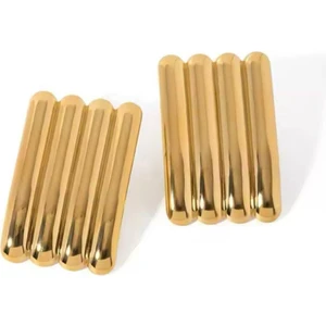 Çelik Mari Plaka  Küpe