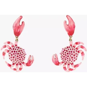 Venüs Design Renkli Yengeç Küpe Çelik Malzeme ile Kadınlar İçin Şık Tasarım