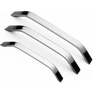 Eko Şahin Alüminyum Metal Lüks Modern Mobilya Çekmece Mutfak Dolabı Kulpu Krom 128mm