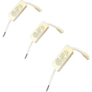 CT-2587 3'lü 40-60W Slim LED Driver 60x60 Panel & Spot LED Trafo 360mA Sabit Akım Güç Kaynağı 220V