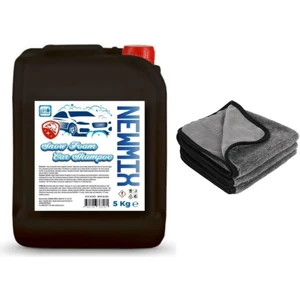 Snow Foam 5 Kg Oto Şampuanı + Kirpi Bez