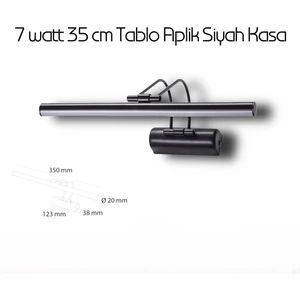 7 Watt 35CM Banyo Ayna Üstü Tablo Aplik