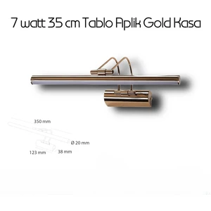 7 Watt 35CM Banyo Ayna Üstü Tablo Aplik