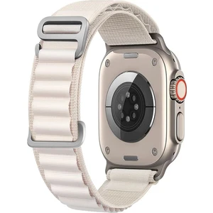 Apple Watch Uyumlu 42 44 45 49MM 1/2/3/4/5/6/se/7/8/9/ultra/ultra 2 Kordon Alpine Tokalı Loop Kordon