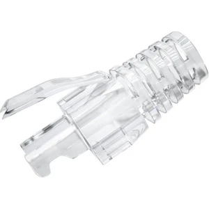 100 Adet - RJ45 CAT5E Cat6 CAT6A Boots Konnektör Şeffaf Jack Koruma Kılıfı
